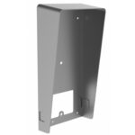 Viseira protetora de chuva montagem á superfície para videoporteiros Hikvision Aço inoxidável Modelos KV8113/8213/8413 - DS-KABV8113-RS/Surface