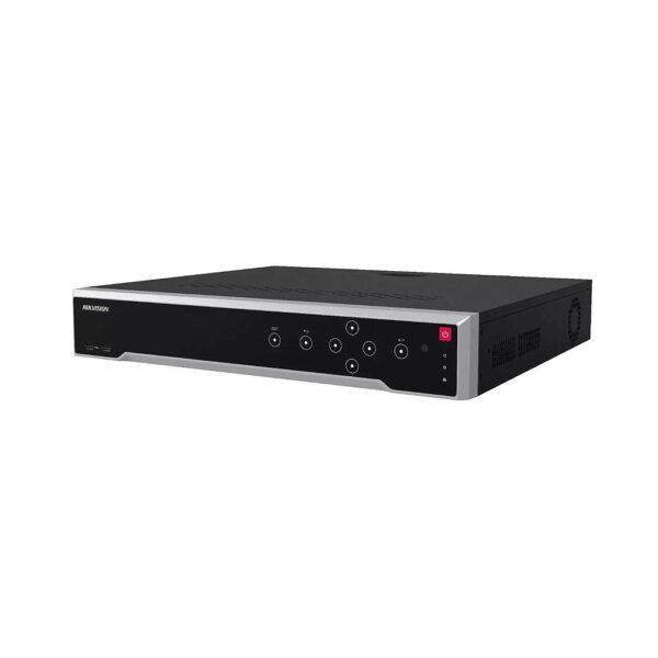 Gravador NVR IP 16CH 16CH Poe 4K 8MP 4xHDD VCA Audio Alarm 16/4 Hikvision