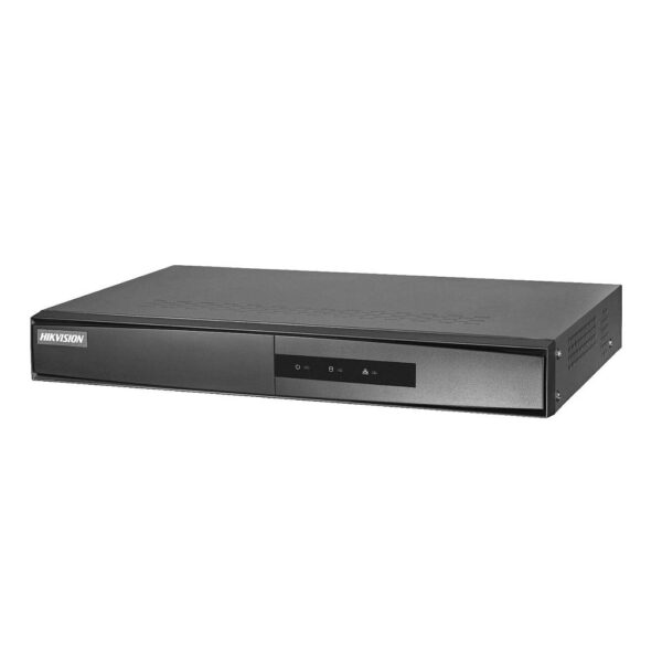 Gravador NVR IP 4CH 4MP 40/60Mbps mini 1U HDMI/VGA simultâneo 1HDD Hikvision