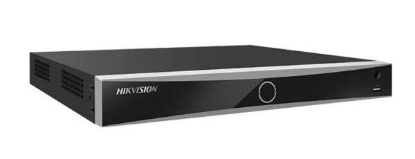 Gravador NVR 16CH 4K 16PoE 1U 160Mbps AcuSense K série Hikvision