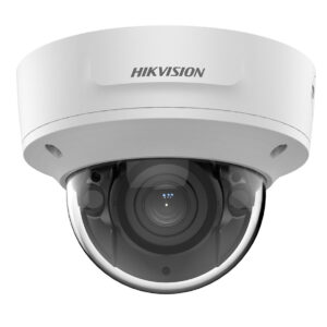 Dome IP Camera 4MP Varifocal Motorized 2.8-12mm IK10 IP67 IR40 WDR120 Intelligent Functions I/O Audio Acusense Alarm 2nd Gen Hikvision