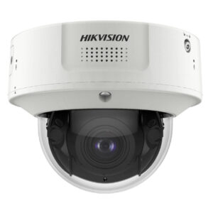 IP Dome Camera 4MP Varifocal 2.8-12mm WDR140 IP67 IK10 Darkfighter MIC Speaker I/O Audio Alarm Hikvision