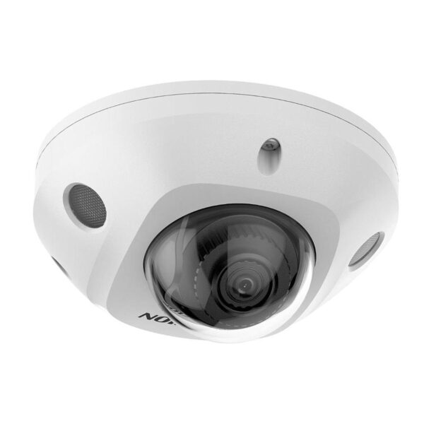 IP Minidome Camera 4MP 2.8 mm AcuSense IR30 MIC WDR120 I/O Audio Alarm IP67 Hikvision Smart Features