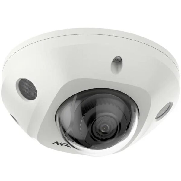 MiniDome IP Camera 4MP 2.8mm Acusense WDR120 Audio Alarm IP67 IR30 MIC Hikvision