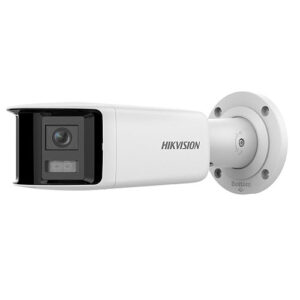 4MP Panoramic Bullet IP Camera Acusense IP67 WDR120 Strobe Light and Audio Speaker MIC Hikvision